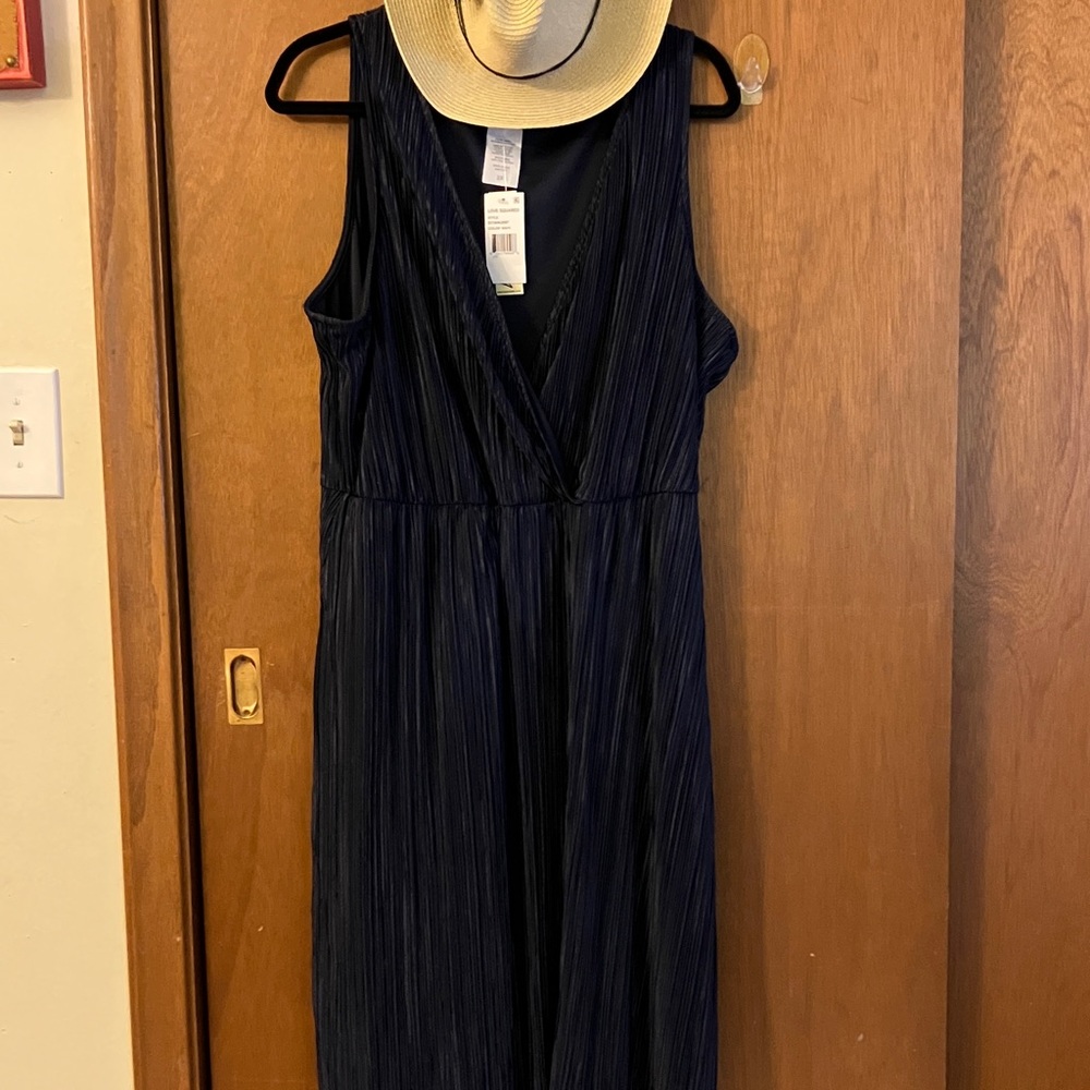 Love Midnight Blue Midi Dress